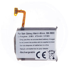 Der Akku ist geeignet für Samsung Galaxy Watch 46mm SM-R800 3.85V 472mAh 1.8Wh