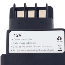 Passend für Metabo 6.30071, 6.31723, 12V, 2.0Ah NiMH Akku, mit Flachkontakten, keine Stiftkontakte
