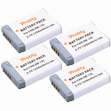 4 Stück NB-13L NB 13L NB13L Akkus für Canon PowerShot G5 X G7 X G7 X Mark II G9 X SX620 HS SX720 HS Digitalkamera 1250 mAh