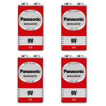 4 Stück 9V Kohlebatterie für Spielzeug, Fernbedienung, Universalmultimeter, drahtloses Mikrofon