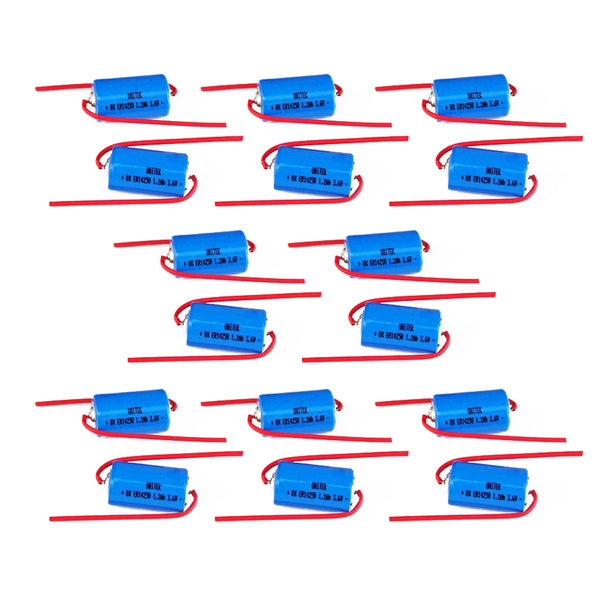 16pcs ER14250 1/2AA 3.6v liSOCL2 Lithiumbatterie