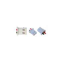 2x3.7V 800mAh MX5264 positiver Stecker 702535 Bluetooth drahtloses Gerät digitale Polymer Lithiumbatterie