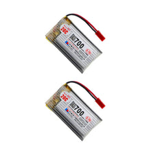 2x3.7V 700mAh Powered JST Reverse Male Plug 802540 Polymer Lithium Batteriepack