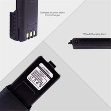BaoFeng, BTECH BL 5L 3800mAh Li Ion Akku, Akku mit großer Kapazität, geeignet für UV 5X3, BF F8HP und UV 5R Funkgeräte