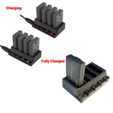 4 In 1 Port USB Batterie Ladegerät Für Papagei Minidrones Roll Spinne Mambo Drone