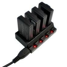 4 In 1 Port USB Batterie Ladegerät Für Papagei Minidrones Roll Spinne Mambo Drone