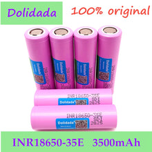 4pcs  3,7v  INR18650 35E 3500mAh 20A entladung Li-Ion rechargable batterie
