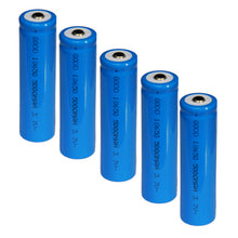 2 Stück 18650 3,7 V 4000 mAh Akku Wiederaufladbare Batterien für LED-Taschenlampe Große Kapazität