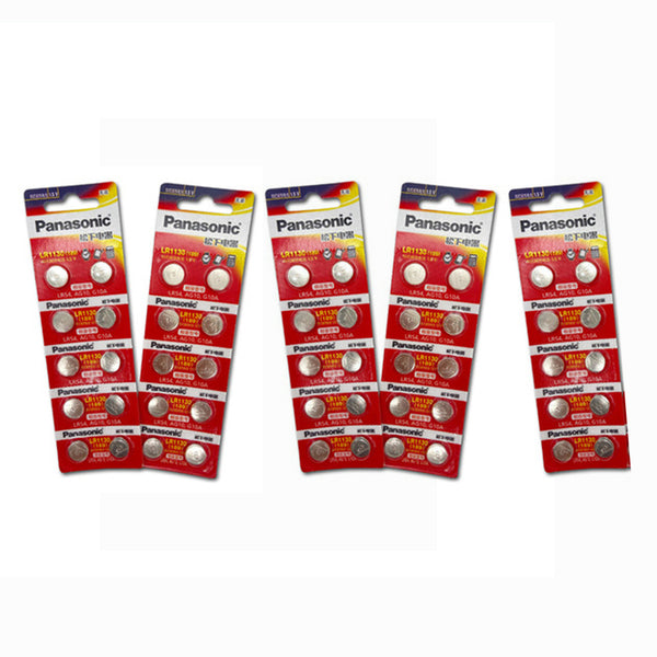 50 Stück LR54 AG10 Batterie LR1130 189A elektronische Uhr 1,5V Batterie