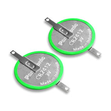 5 Stück CR2412 Lötfuß 3V 100mAh Knopf-Lithiumbatterie, verschiedene Pins können für Kleingeräte angepasst werden