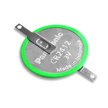 5 Stück CR2412 Lötfuß 3V 100mAh Knopf-Lithiumbatterie, verschiedene Pins können für Kleingeräte angepasst werden