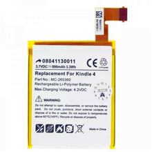 Akku für Amazon Kindle 4, Kindle 4G, Kindle 5 und Kindle 6 515-1058-01 3.7V 750mAh