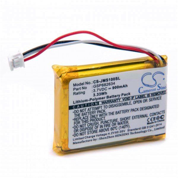 GSP682634 Lautsprecher Akku Ersatzakku Lautsprecher (900mAh, 3,7V, Lithium Polymer)
