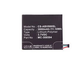 3.7V 3000mAh Tablette akku für Kindle Fire 7 5Tth Gen SV98LN Li-Polymer
