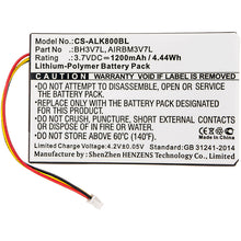 3.7V 1200mAh Kran-Fernbedienung akku für  Apple mini Autec Air A4 Air A6 Air A8 Li-Polymer