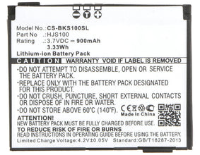3.7V 900mAh GPS, Navi akku für Universal DF-UC020 Becker HJS 100 HJS-100 Map Pilot Li-ion