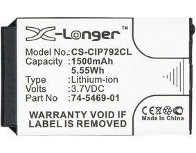 3.7V 1500mAh Schnurloses Telefon akku für  7026G 74-5468-01 7925 7925G 7925G-EX 7926 7926G CP-7925G-A-K9 CP-7925G-EX-K9 CP-BATT-7925G-STD Li-ion