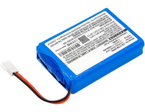 7.4V 1000mAh Zahlungsterminal akku für  Eurodetector Li-ion
