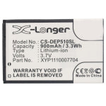3.7V 900mAh Handy, Smartphone akku für Tiptel Bea-fon Doro Hagenuk Seecode Simvalley Emporia Li-ion