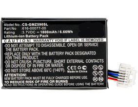 3.7V 1800mAh GPS, Navi akku für  010-01603-10 Zumo 590 Zumo 590LM Zumo 595 Zumo 595LM Li-ion