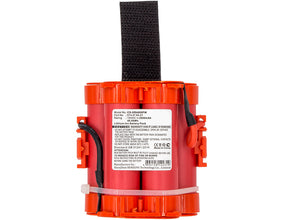 18.0V 2500mAh Rasenmäher akku für Flymo Gardena Husqvarna McCulloch Li-ion