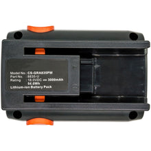 18.0V 3000mAh Rasenmäher akku für AccuCut Li 450 CST 2018-Li EasyCut 50-Li EasyCut 8873 ErgoCut 48-Li 8878 ErgoCut 8878 HighCut 48-Li Li-ion