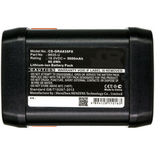 18.0V 5000mAh Rasenmäher akku für 48-Li 8865 8882 AccuJet 9333-20 CST 2018-Li EasyCut 50-Li  ErgoCut 48-Li 8878 ErgoCut 8878 HighCut 48-Li Li-ion