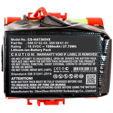 18.5V 1500mAh Rasenmäher akku für Gardena McCulloch Rob R600 R80 Rob R1000 Husqvarna Automower 305 Automower 308 Li-ionHusqvarna