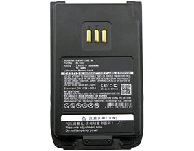 7.4V 1500mAh Funkgerät akku für HYT Hytera Li-ion
