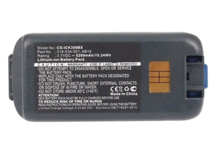 3.7V 5200mAh Barcodelesegerät akku für CK3 CK3A CK3C CK3C1 CK3N CK3N1 CK3R CK3X Li-ion