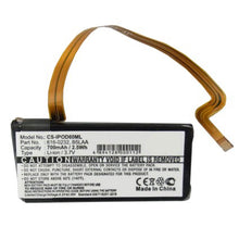 3.7V 700mAh Media Player akku für Apple Microsoft Li-ion