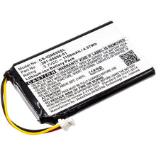 3.7V 1100mAh GPS, Navi akku für 010-01211-01 Nuvi 53 Nuvi 53LMT Nuvi 65 Nuvi 65LM Nuvi 65LM 6