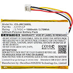 3.7V 1000mAh Lautsprecher akku für Clip 3 Clip 3AN Clip 3SAND Li-Polymer