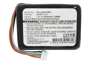 12.0V 2000mAh Fernbedienung akku für Squeezebox Radio XR0001 X-R0001 Ni-MH