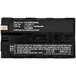 7.4V 2200mAh Wärmebildkamera akku für Evolution 5000 Evolution 5200 YRH300 Li-ion