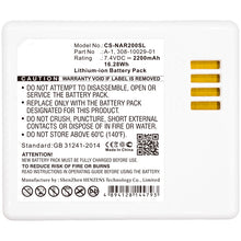 7.4V 2200mAh Heimüberwachungskamera akku für Pro Pro 2 VM4030 VM4030P VMA4400 VMA4400-100NAS VMC4030 VMS3230 Li-ion