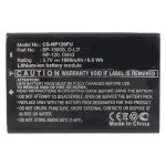 3,7 V 1800 mAh Kamera Akku für RICOH Insignia Toshiba PENTAX Sportkamera Kyocera Fujifilm CAMILEO Lawmate Li-Ion