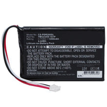 3.7V 1200mAh GPS, Navi akku für Drive GPS 200 PDR200 Li-ion