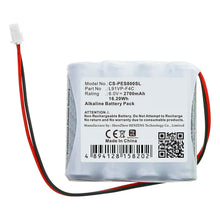 6.0V 2700mAh Körperpflege akku für  ES8 Hand Sanitizer Dispenser Alkaline