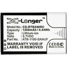 3.7V 1200mAh Fernbedienung akku für Pro Pro24.i Pro24.r Pro24.r v2 Pro24.z SRC RC60Tp6 X60 S40 S50 X50 Li-ion
