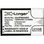 3.7V 1200mAh Fernbedienung akku für Pro Pro24.i Pro24.r Pro24.r v2 Pro24.z SRC RC60Tp6 X60 S40 S50 X50 Li-ion
