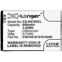 3.7V 950mAh Schnurloses Telefon akku für Gigaset X656 L30250-F600-C230 OpenScape SL5 professional OpenStage SL4  SL780 SL785 SL788 SL78H x656 Li-ion