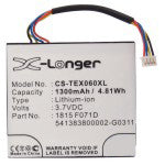 3.7V 1300mAh Taschenrechner akku für N2/AC/2L1/A TI-84 C TI-84 Plus C TI-Nspire CAS Touchpad TI-Nspire CX CAS Touchpad Li-ion