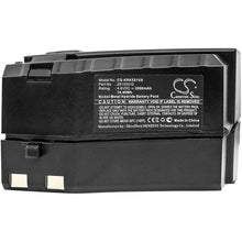 Cameron Sino 3000mAh Batterie 28100010, 6,654-118,0 für Karcher 1,258-505,0, 12585050, 1258-5050, K55 Cordless Elektrische Besen, KC55