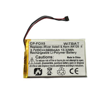 3600mAh 3,7V Batterie Akku für Fiio X1 X3 X5 X7 Lautsprecher Musikplayer