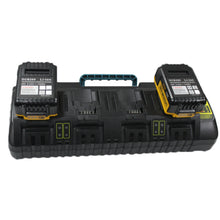 DCB104 Ersatz-Ladegerät für Dewalt 12V 20V Max 4-Port Li-Ion Schnellladegerät DCB102 DCB102BP Lithiumbatterie