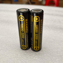 2pcs 18650 3.7V 2200mAh lithium batterie Button Top Für Taschenlampe Stirnlampe Mikrofone