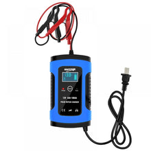 E-FAST 12V Motorrad-Autobatterie-Ladegerät Ladegerät voll intelligente Reparatur Typ Blei-Säure-Speicher-Ladegerät