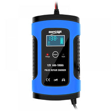 E-FAST 12V Motorrad-Autobatterie-Ladegerät Ladegerät voll intelligente Reparatur Typ Blei-Säure-Speicher-Ladegerät